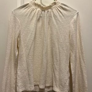 Thread and supply (madewell) mock t textured turtleneck. Size medium